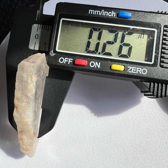 Small Natural Raw Selenite Piece - Picture 8 of 12